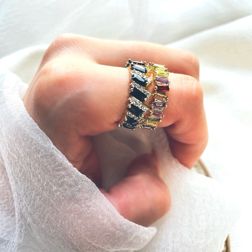 Multicolor Band Ring - Picture 5 of 5
